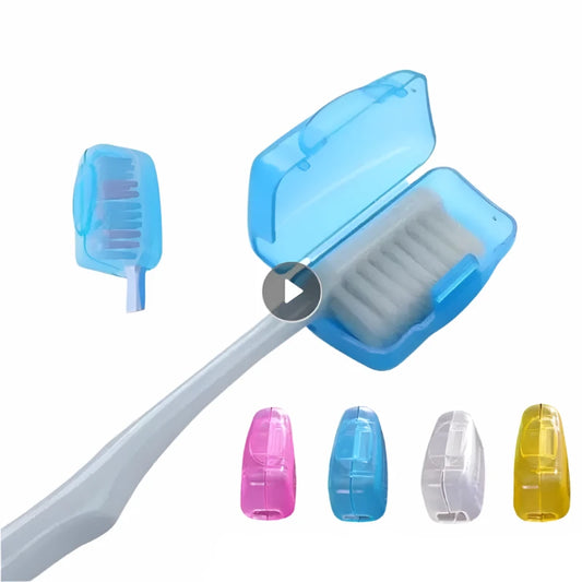 Toothbrush Head Cover Case Cap Portable Travel Hike Camping Brush Cleaner Protect Teethbrush Storage Organizer Bathroom