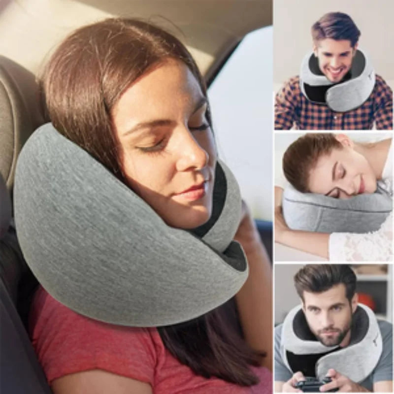 Travel Neck Pillow Travel Neck Cushion Durable U-shaped Travel Pillow Non-deformed Airplane Pillow